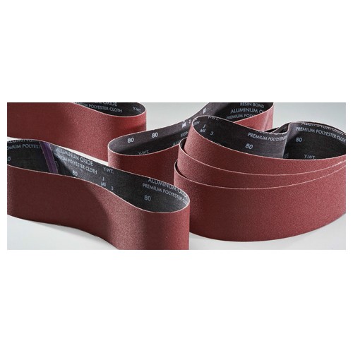 fibral conditioning belt 25mm x  2500mm p180 english made x 10 belts 
